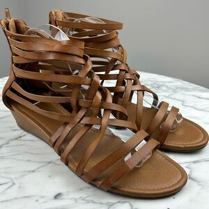 American Eagle gladiator sandals women's size 11